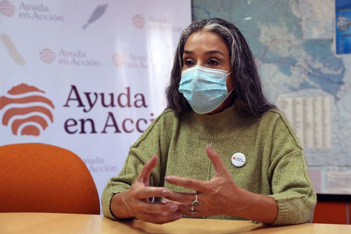 directora País de Ayuda en Acción en Bolivia Isabel Cajías de la Vega