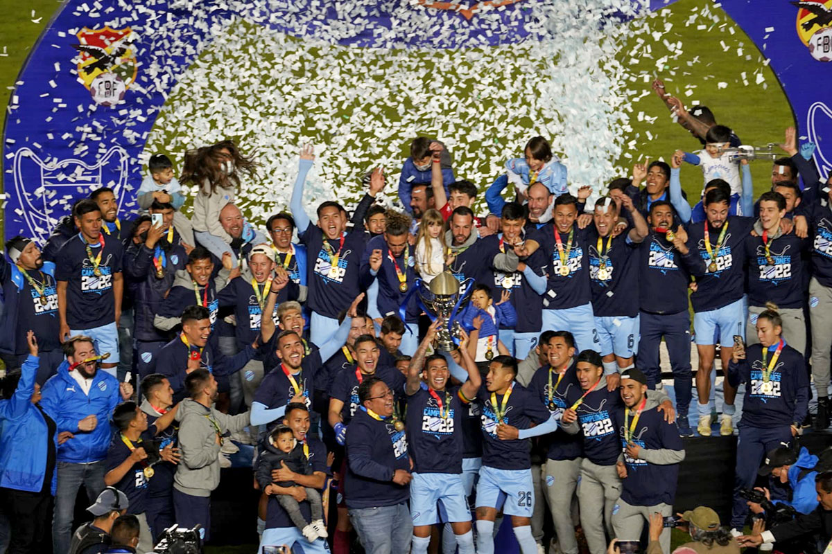 Bolívar es campeón del Torneo Apertura 2022